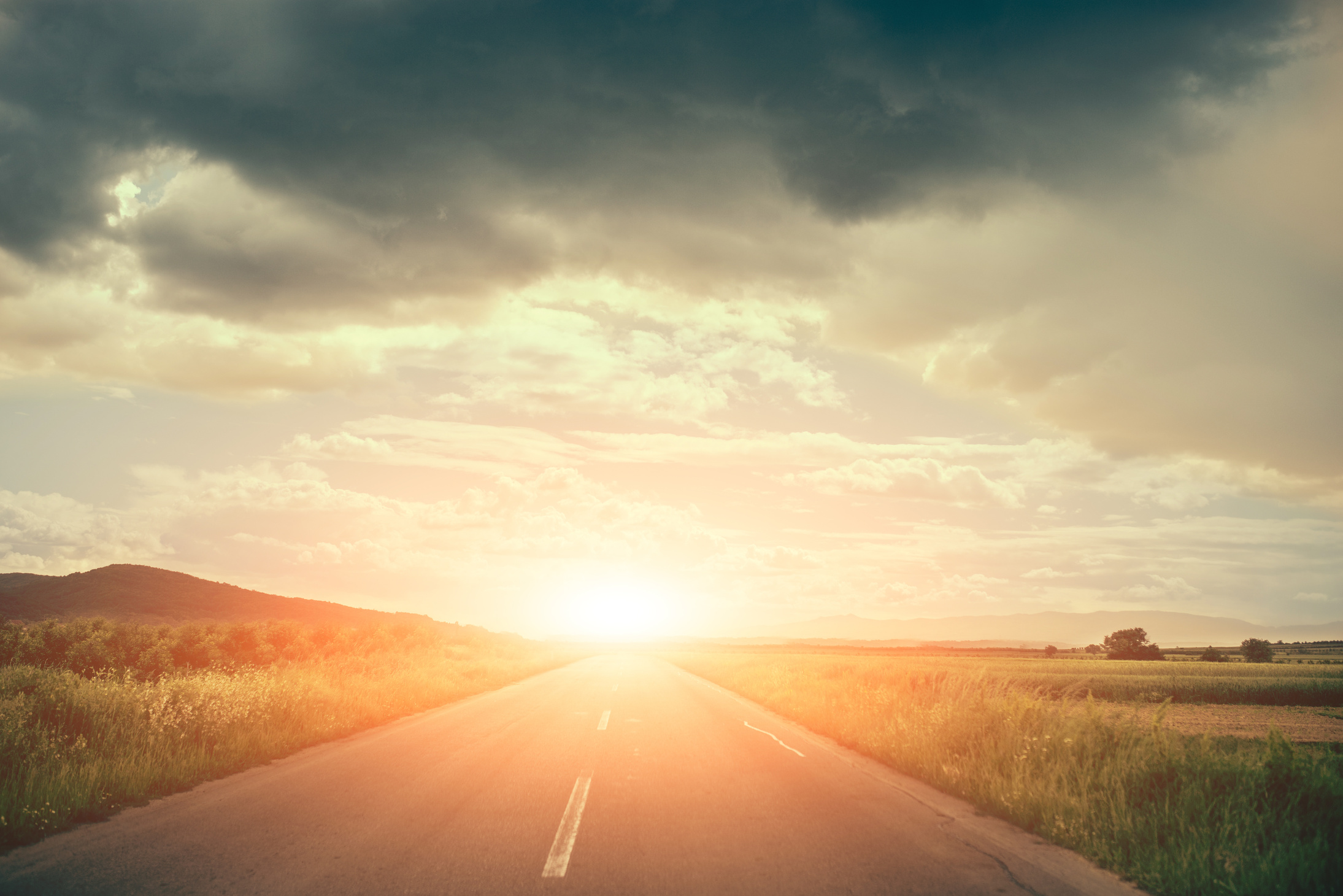On the road